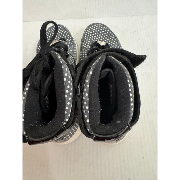 NIKE AIR AF1 ULTRA FORCE MID POLKA DOT Black/Sail green blue 654851-012 womens 6 - Picture 9 of 10